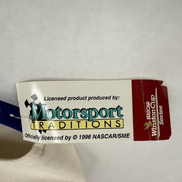 New VTG 90s Ken Schrader Bud Racing Snapback Hat #25 Cap Budweiser Embroidery - Picture 9 of 10